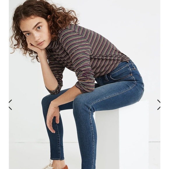 Madewell Roadtripper super soft jeans skinny ankle waist 26 - Picture 2 of 15
